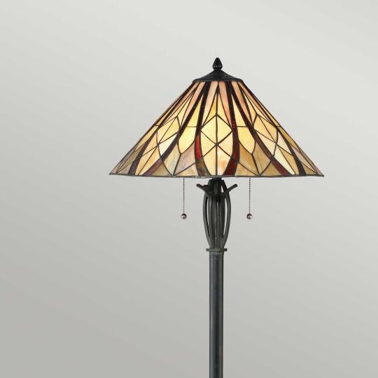 elegantny klasicky tiffany sklenena stojacia lampa prepnutelne citacie lampa cierna obyvacka osvetlenie retro vintage sklenena stojacia lampa.jpg